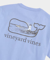 Lighthouse Whale Scenic Short Sleeve Tee